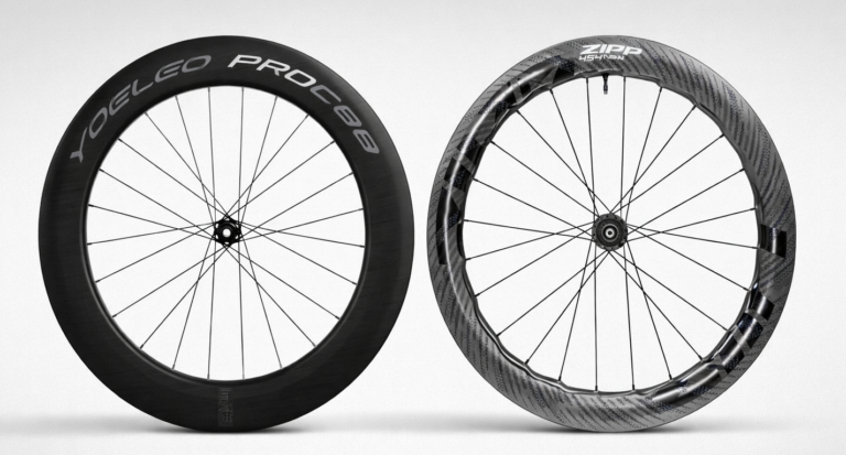 Comparaison roues carbone chinoises Yoeleo et roues premium Zipp 404 Firecrest