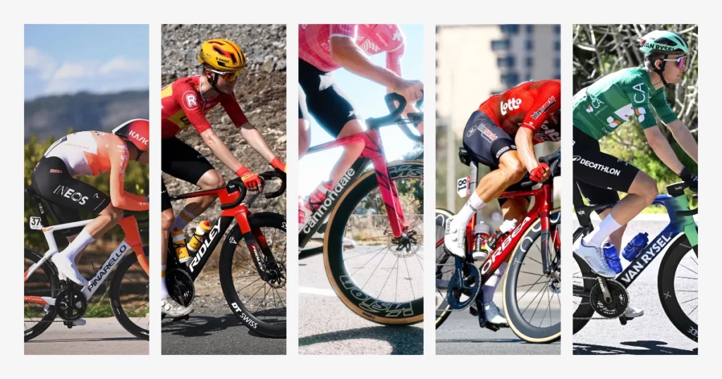 Roues des équipes professionnelles 2026 : guide complet WorldTour & ProTeams français